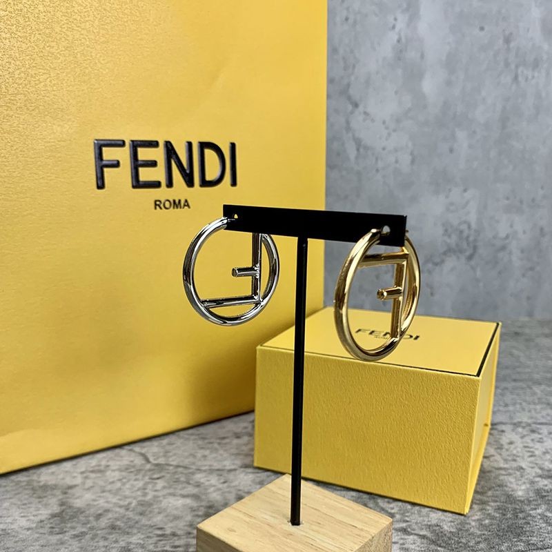 希少色人気フェンディ ピアス ゴールド シルバー ローズピンク コピー feq60845人気