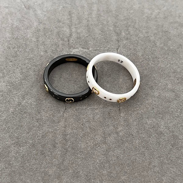 大人気!グッチ アイコン 18K コランダム リング コピー 2色 guw05213激安送料無料