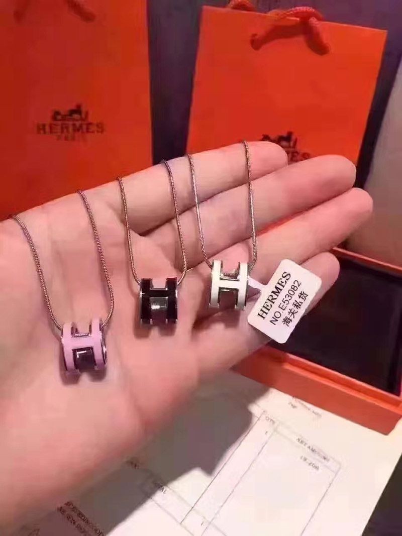 人気 エルメス★ポップH★ペンダント 《Pop H》ローズゴールド コピー ers57785N級品