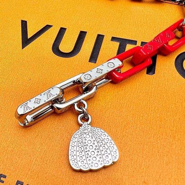 ルイヴィトン LV × 草間彌生 ブラスレモノグラム チェーン M0976M品質保証