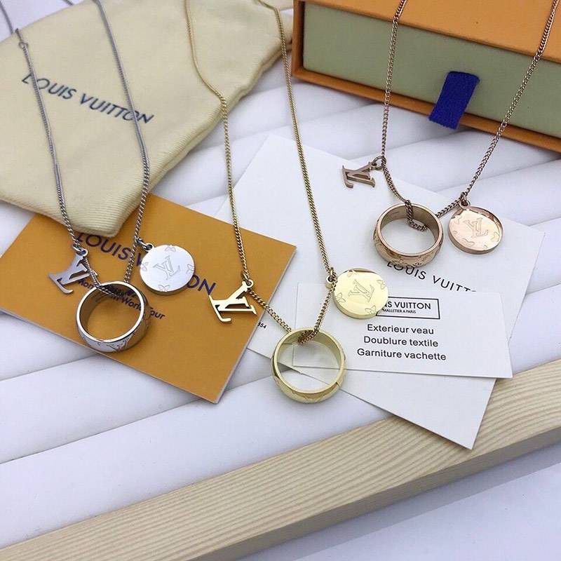 希少色ルイヴィトン リングネックレス コピー モノグラム M62485代引きを販売