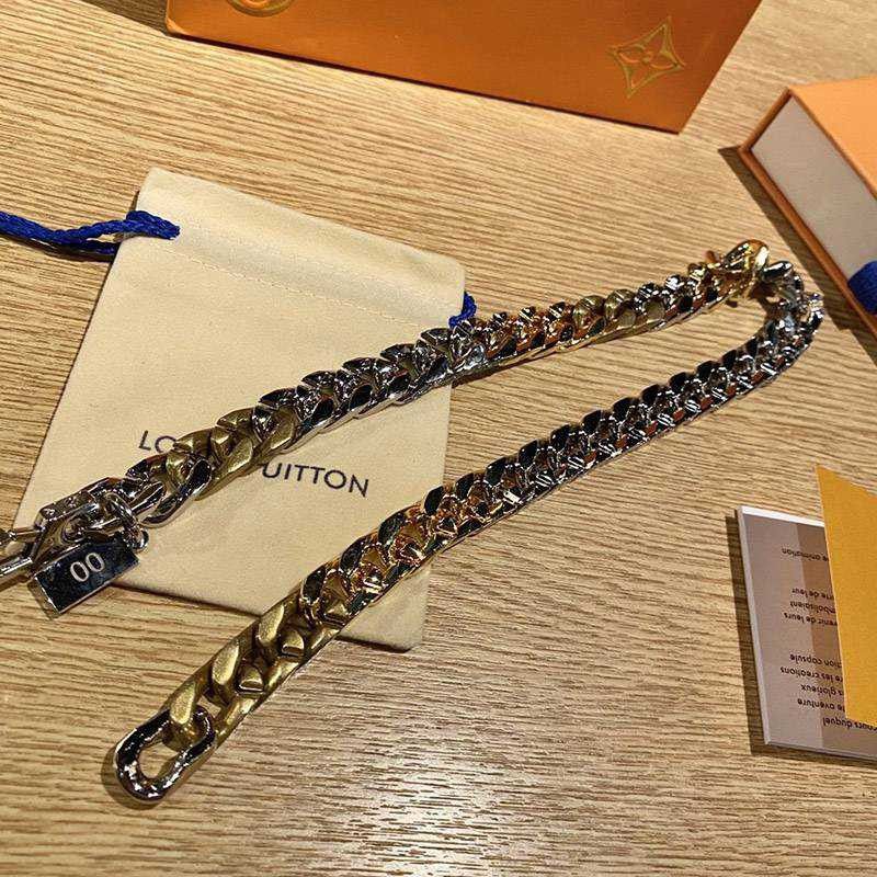 春もの新作ルイヴィトン コリエ・チェーンリンクス コピー パッチーズ ストラス ネックレス vuz90654人気