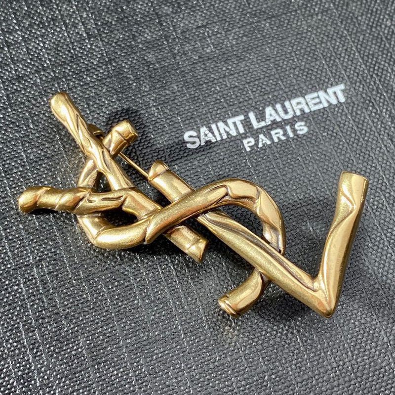 送料込【サンローラン】◆オピウム◆ YSL クロコダイル ブローチ スーパーコピー Sau06594最高級