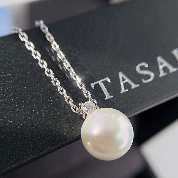 大人気!タサキ コピー あこや真珠 ペンダント パールネックレス ダイヤ taf04945高い品質