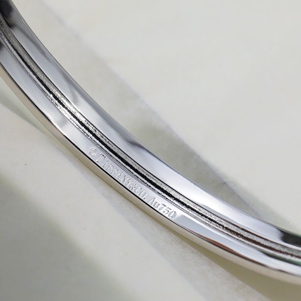 希少 ティファニー 偽物 シルバー ナローカフ ブレスレット Tib37135最高級