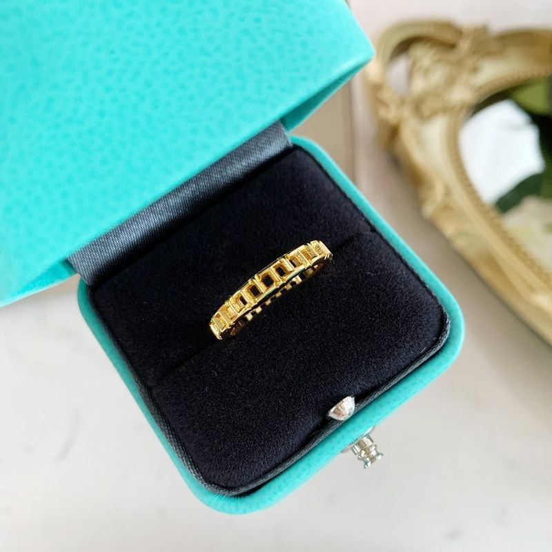 日本未入荷 ティファニー T トゥルー ナローリング コピー 18K 3.5mm Tid07653最高級