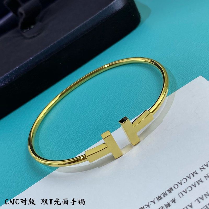 21-22AW ティファニー T ワイヤーブレスレット スーパーコピー Tij37834最高級
