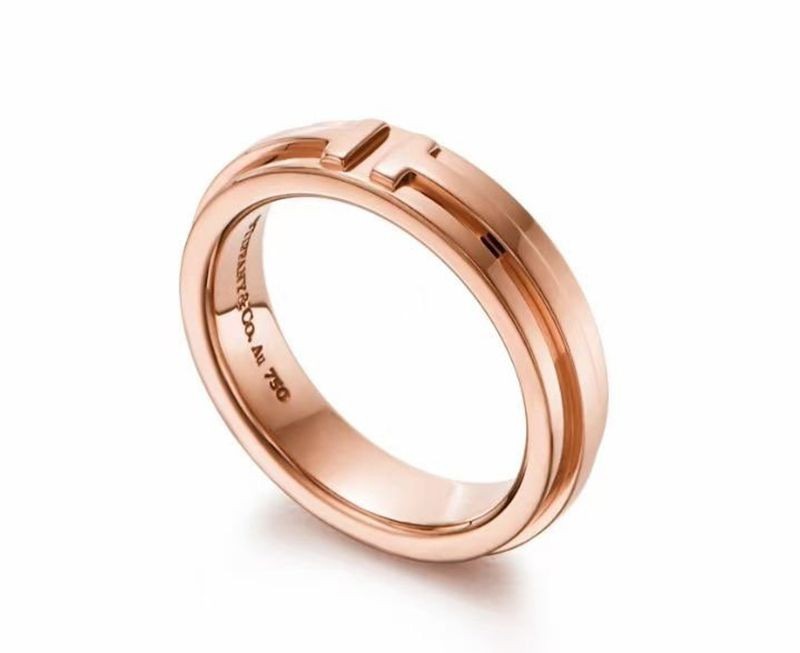 日本未入荷 ティファニー Tナローリング45mm 18k ゴールド Til24788通販