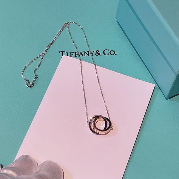 人気 ティファニー 1837 ネックレス コピー インターロッキング サークル Tio45390代引きを販売