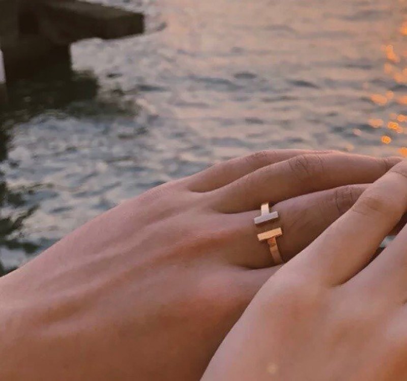 人気急上昇 ティファニー T ワイヤー リング 偽物 18K Tio45473N級品