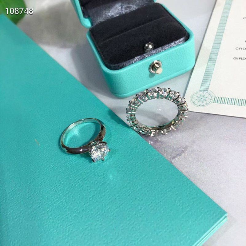 21-22AW【Twiceサナさん着用】ティファニー コピー Soleste 婚約指輪 リング Tit32122高い品質