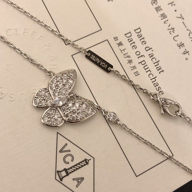 入手困難 ヴァンクリーフ&アーペル コピー スウィート アルハンブラ パピヨン ピアス vaa78313高い品質