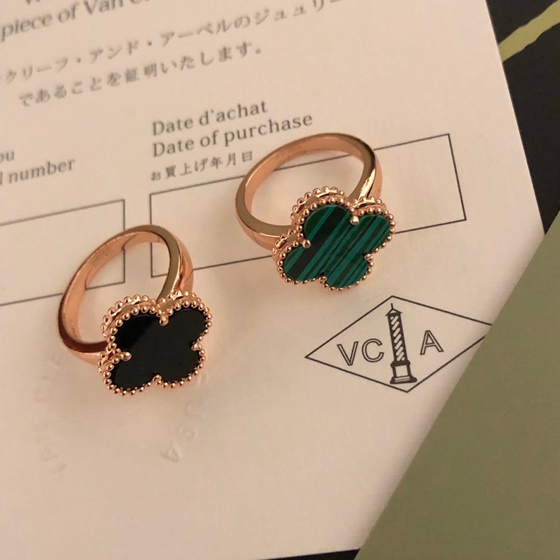 秋冬新作 【人気】ヴァンクリーフ&アーペル マジック アルハンブラ リング コピー VCARF78900高い品質