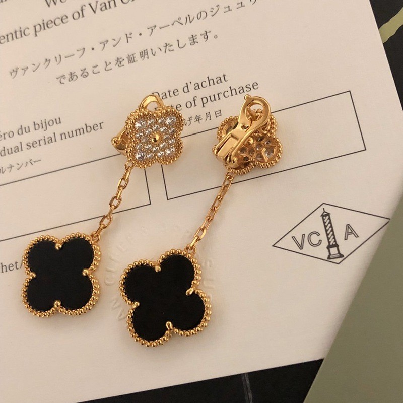 完売必至 【ヴァンクリーフ&アーペル】マジックアルハンブラ イヤリング/ピアス コピー val96387最高級