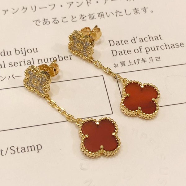 【限定カラー】ヴァンクリーフ&アーペル マジックコピー アルハンブラ イヤリング/ピアス 2 vax38774激安送料無料