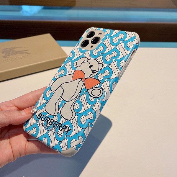 定番 バーバリー モノグラムプリント レザー iPhone 13Proケース Bao63173高い品質