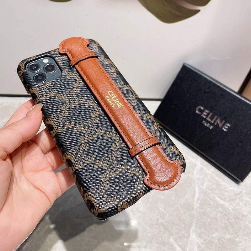 高品質♪♪♪セリーヌ☆ トリオンフ iPhone11/12 pro ケース 偽物♪ Cee35223人気