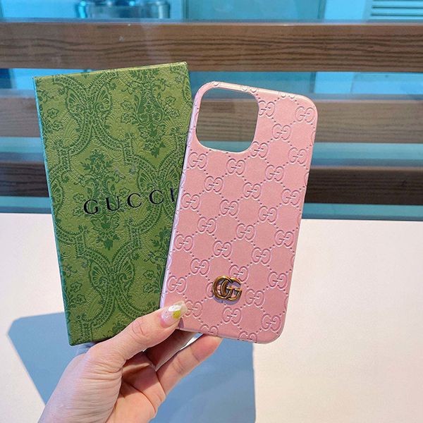 目を惹くカラー グッチ iphone13/14Proケース コピー 2色 guu32817高い品質