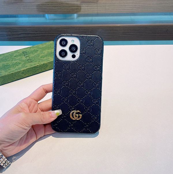 目を惹くカラー グッチ iphone13/14Proケース コピー 2色 guu32817代引きを販売