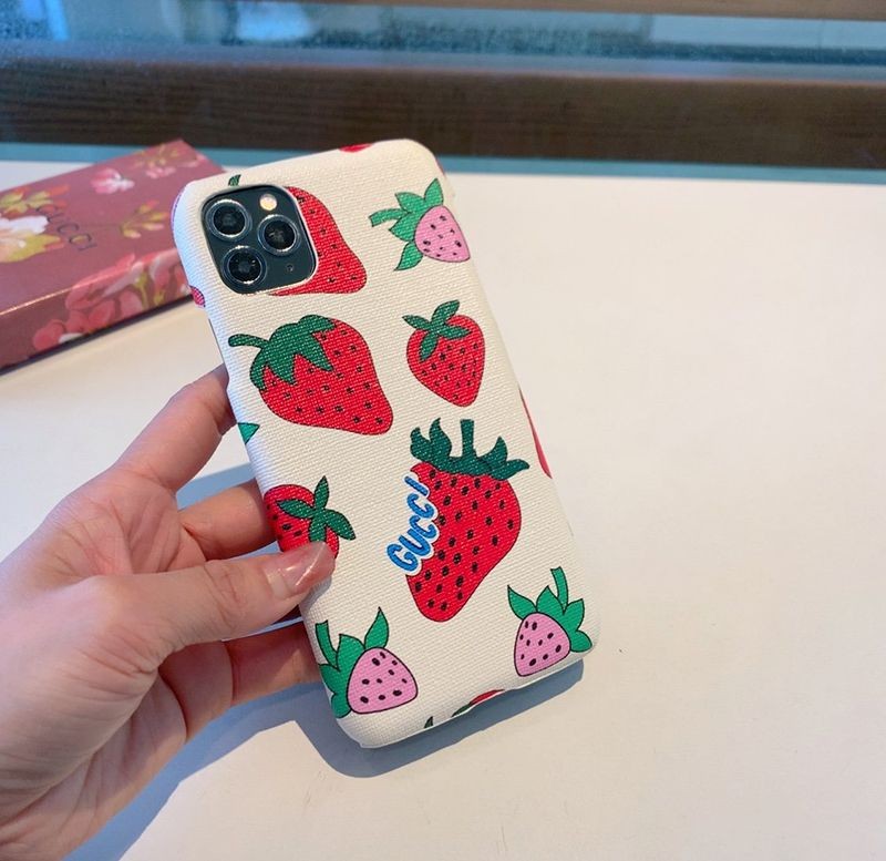 一目惚れ♪グッチ いちご ケース コピー ストロベリー iPhone GG スプリーム guz33808通販