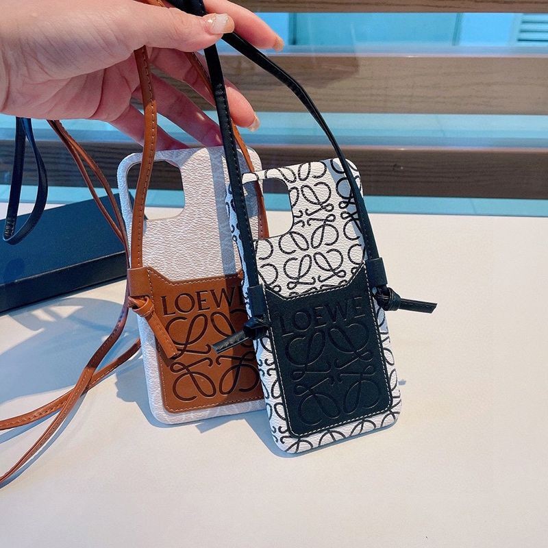 日本未入荷【ロエベ iPhone13ケース スーパーコピー】レザー スマホケース lov60307高い品質