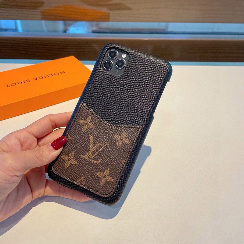 新作 ルイヴィトン iPhoneケース コピー ブラック スカーレット LVロゴ vuj98010激安送料無料
