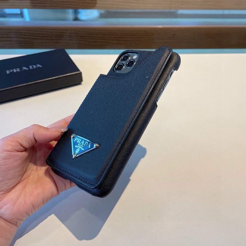 希少 プラダ トライアングルロ iPhone11/12/proケース コピー ギフトに最適♪ pua54878N級品