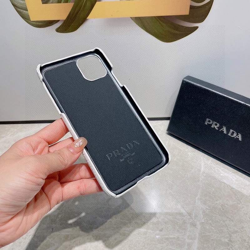 プラダ ケース コピー トライアングルロ ワニ柄 iPhone12/13/proケース超人気 pui22351最高級