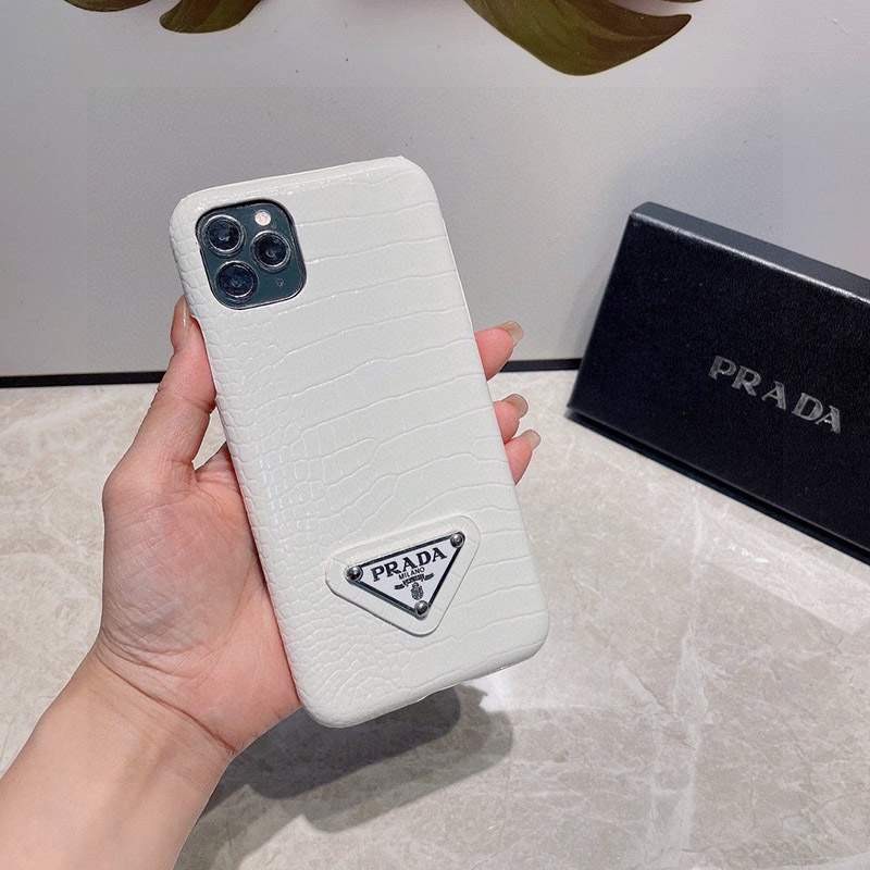 プラダ ケース コピー トライアングルロ ワニ柄 iPhone12/13/proケース超人気 pui22351品質保証