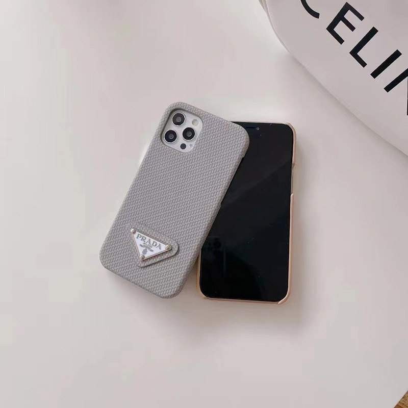 送料込 プラダ ケース スーパーコピー トライアングルロ レザーiPhone12/proケース pul86663最高級