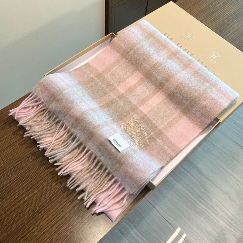 目を惹くカラーバーバリー コピー クラシック カシミヤ チェック マフラー Bad43736高い品質