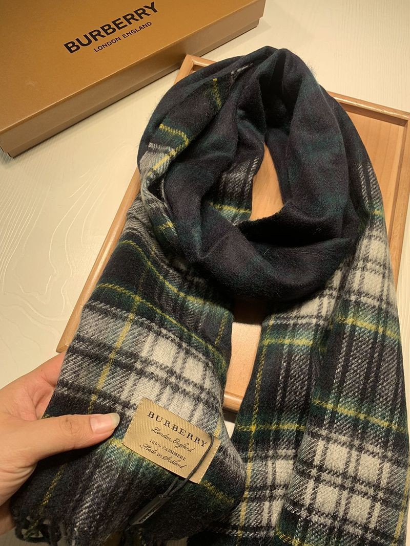 送料込バーバリー リバーシブル チェック カシミアスカーフ コピー Bah16936N級品