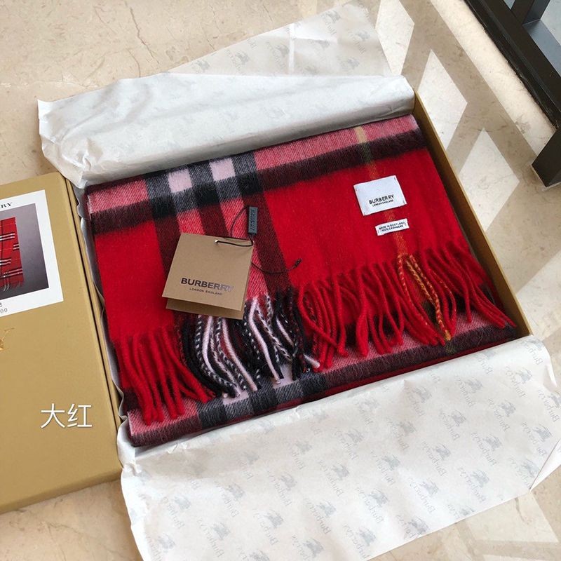 ☆超人気☆バーバリー 偽物 クラシック カシミヤ チェック マフラー Bah23681通販