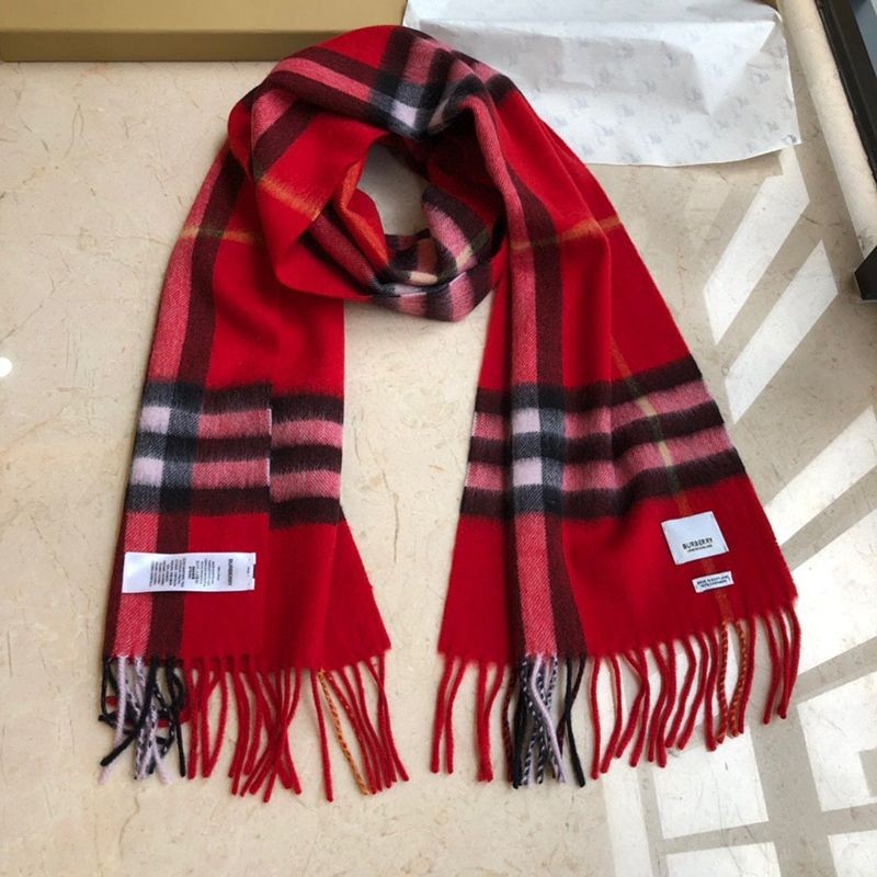 ☆超人気☆バーバリー 偽物 クラシック カシミヤ チェック マフラー Bah23681高い品質