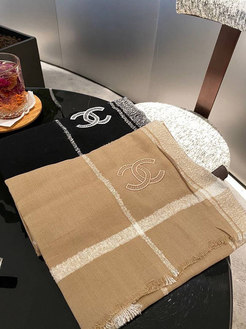 21AW 定番人気 シャネル ストール ウールコピー シルク カシミヤ CC shl82275激安送料無料