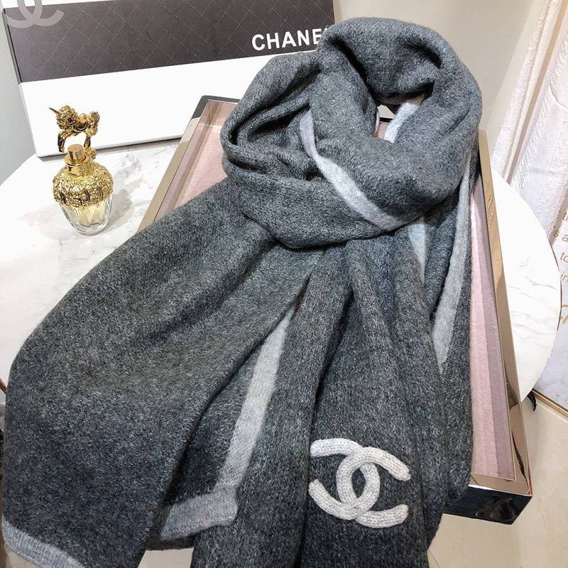 ☆超人気☆シャネル カシミヤ ニット スカーフ スカーフコピー・ストール shx82961代引きを販売