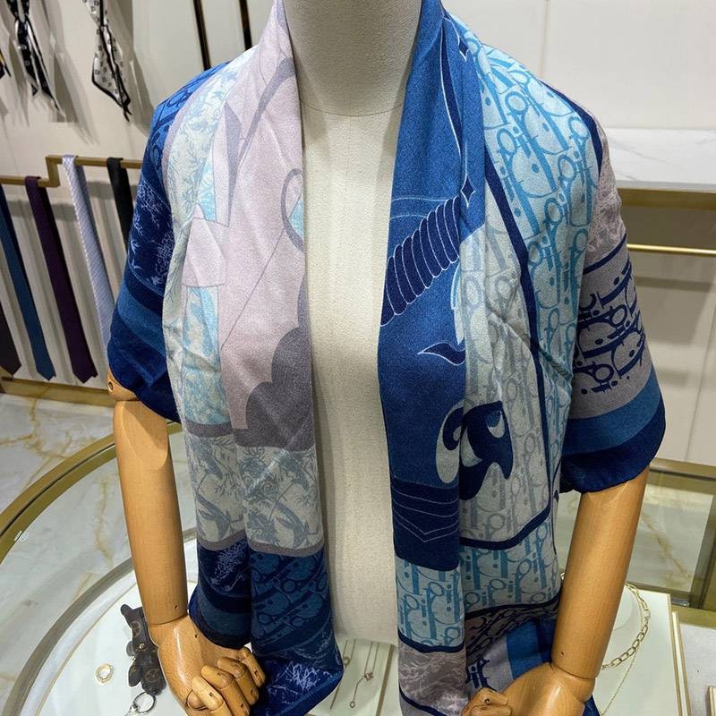 完売人気 ディオール マフラー ショールコピー 100% カシミヤ deg59969