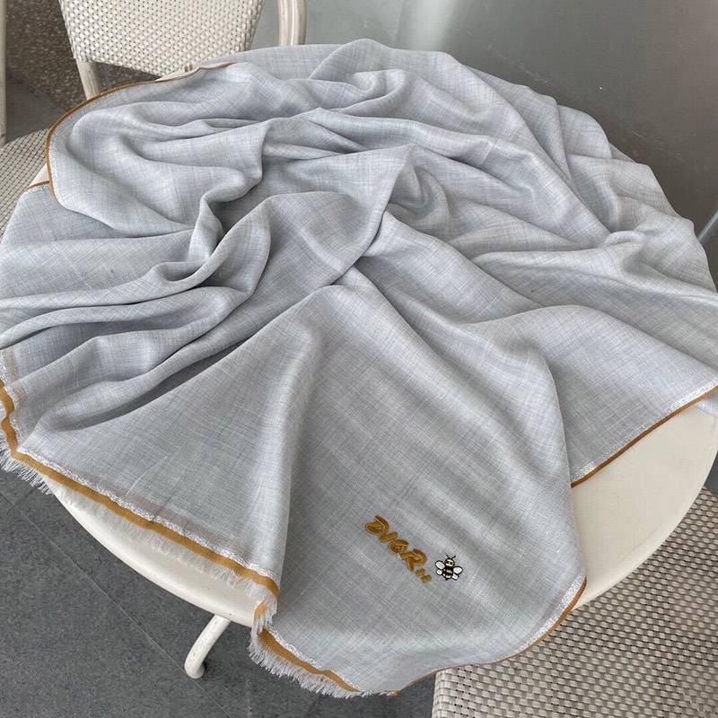 大人気!!ディオール X Kwas  ショール  シルク マフラー コピー 6色 dek38659代引きを販売