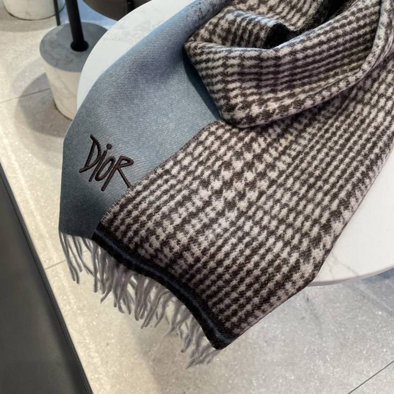 早い者勝ち♡ディオール マフラー 偽物★Very掲載★ヴァージンウール dew01256高い品質