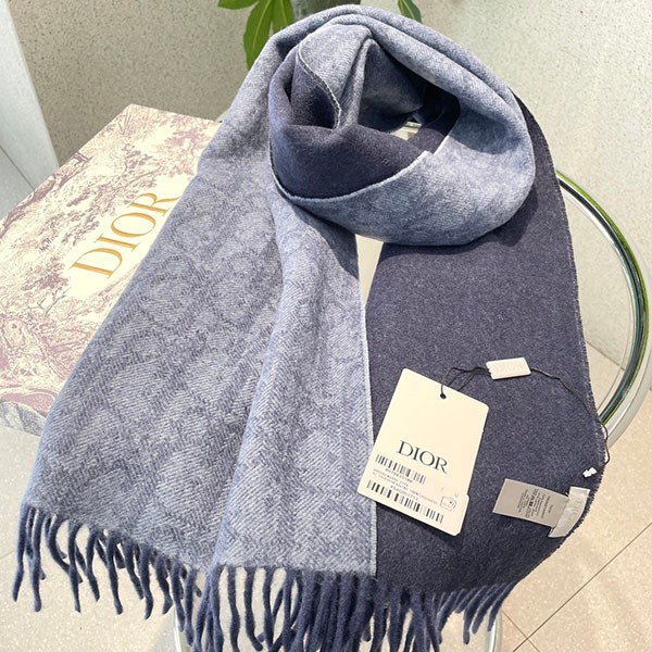 《大人気》ディオール カシミア100% オブリーク スカーフ マフラー 偽物 dez18955高い品質