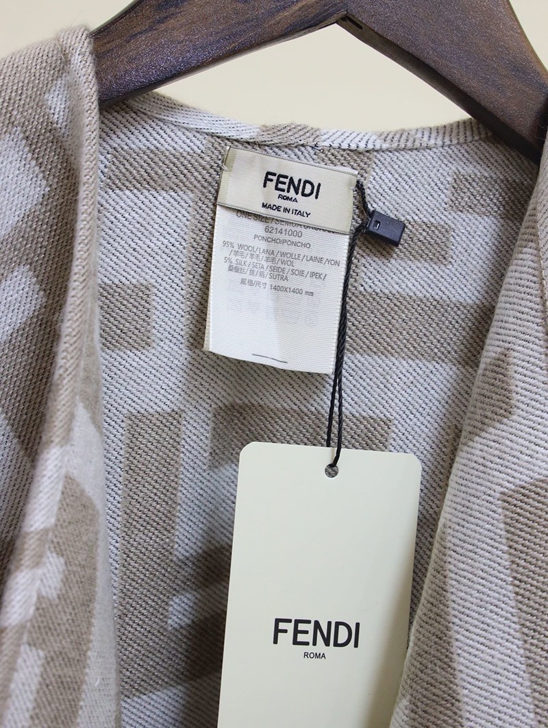 ☆超人気☆フェンディ マフラー コピー スカーフ ウール インターシャ FFモチーフ fen20741人気