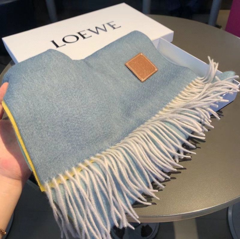 大人気!!新色ロエベ コピー ストライプ スカーフ (カシミヤ) loa43723高い品質