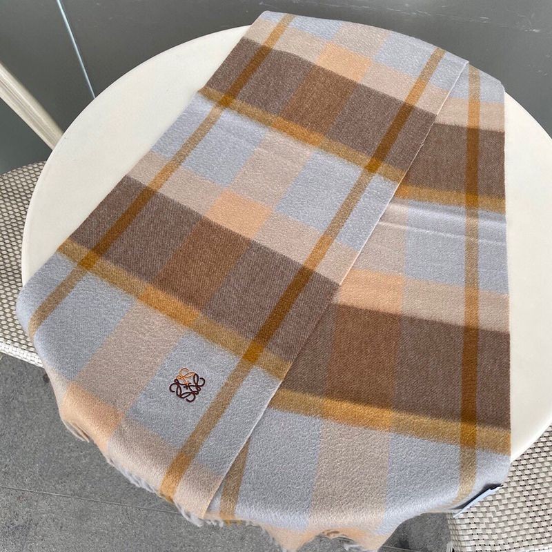 完売必至ロエベ ストライプ スカーフ 偽物(カシミヤ) loe34835代引きを販売