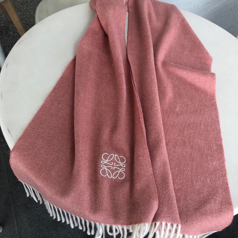 入手困難ロエベ バイカラー スカーフ スーパーコピー(ウール&カシミヤ) loe79407N級品