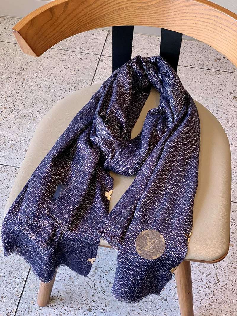 ギフトに最適♪ルイヴィトン カシミヤ  マフラ  偽物 M45897N級品