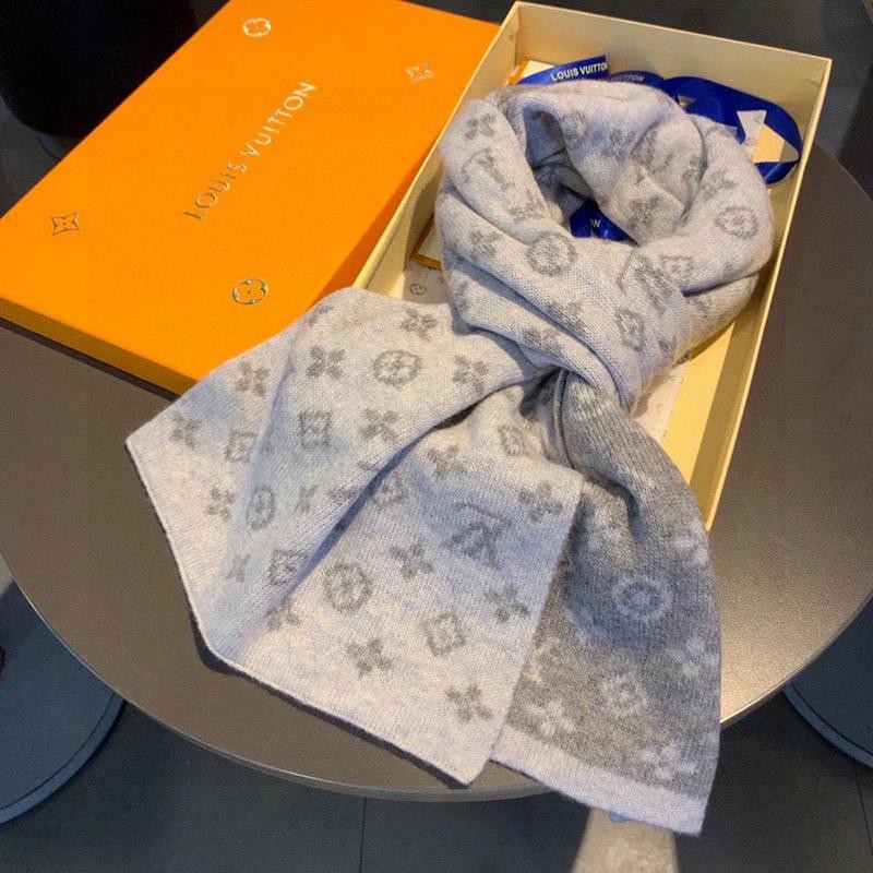 一目惚れ♪【ルイヴィトン】LV◆エシャルプ・モノグラム コピーデニム ストール M76246代引きを販売