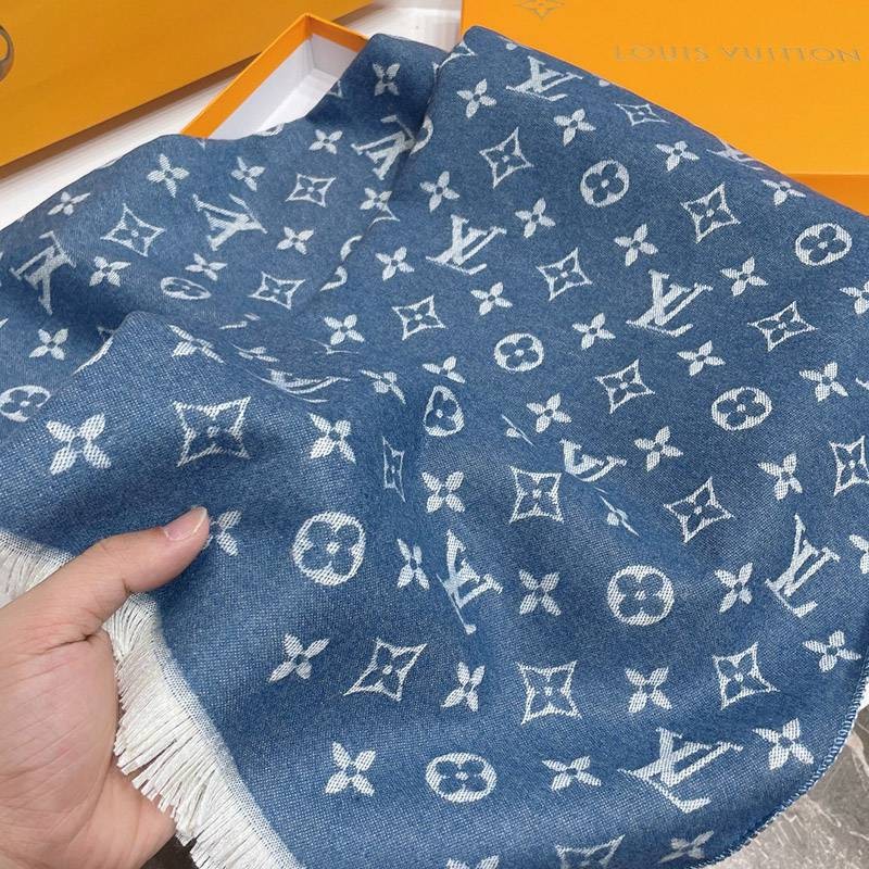 定番 ギフトに最適♪ルイヴィトン カシミヤ・シルクマフラー vub79481激安送料無料