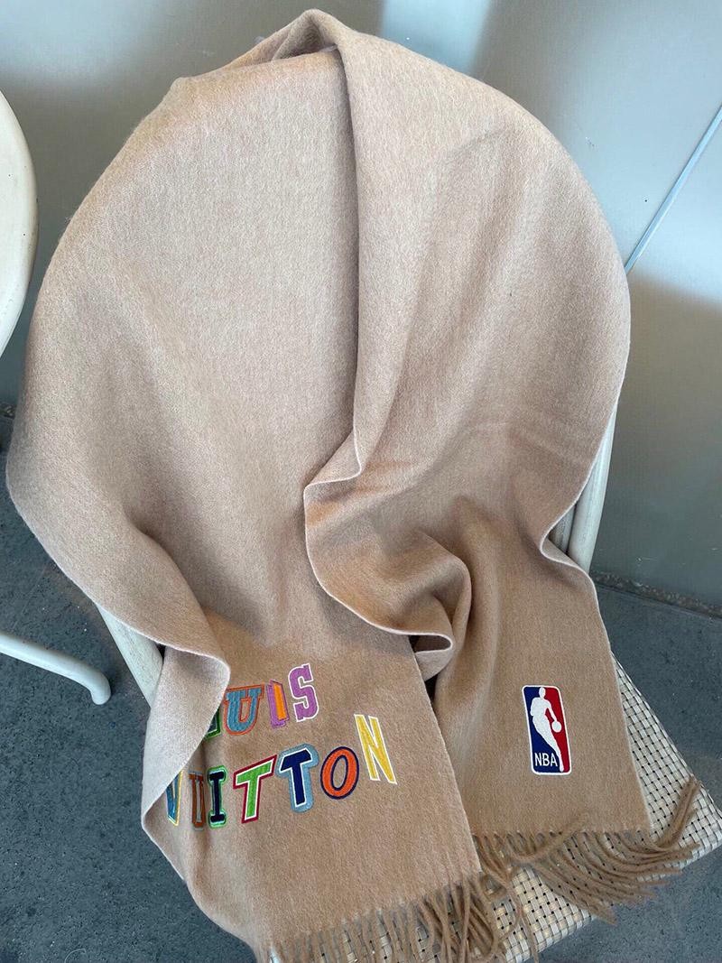 関税なし ルイヴィトン☆LVxNBAコラボ マフラースーパーコピー vuf05576高い品質
