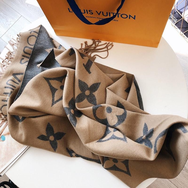[ルイヴィトン] エシャルプ・ロゴマニア マフラースーパーコピー♪2色 vug57962代引きを販売