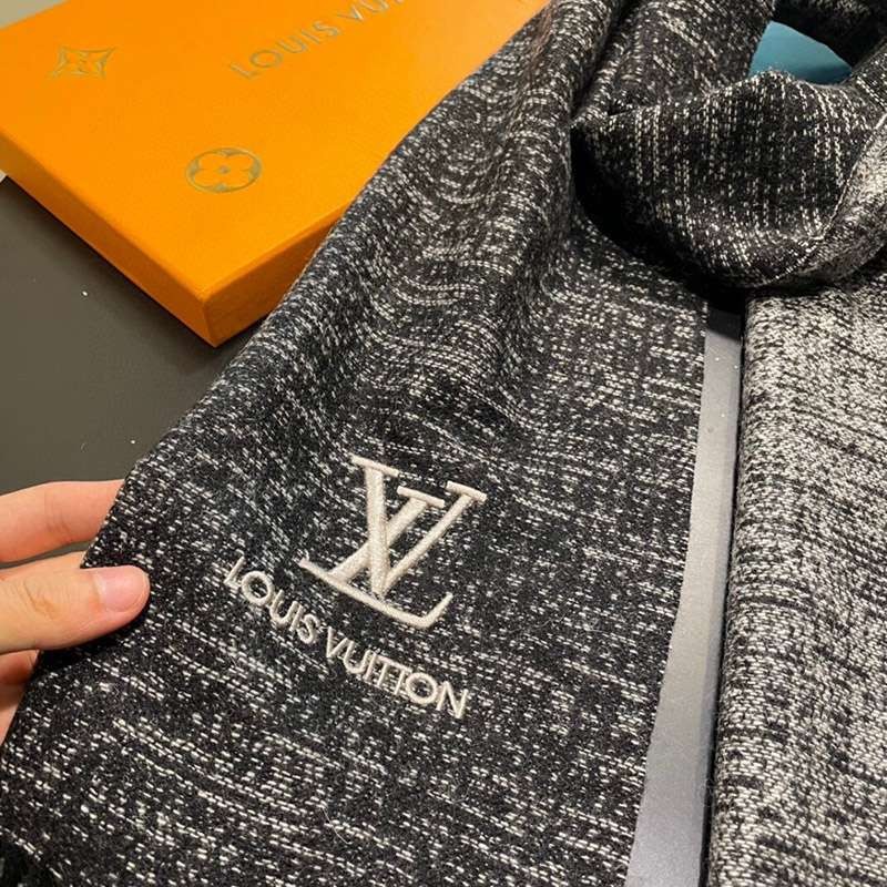 ギフトに最適♪ルイヴィトン カシミヤ タッセル マフラ vug63600N級品